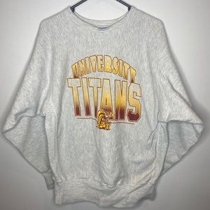 Vintage Champion University of Titans CrewNeck